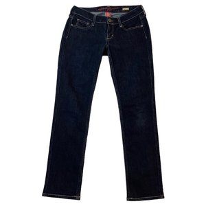 Arizona Jean Co. Skinny Jeans Womens Size 3 Short Low-Rise Blue Denim Stretch